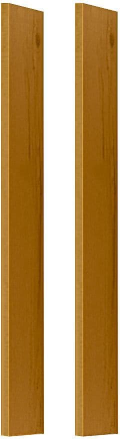 ZIJWAND VOOR SPIEGELKAST MOLTO (SET 2 STUKS) EIK GOLD