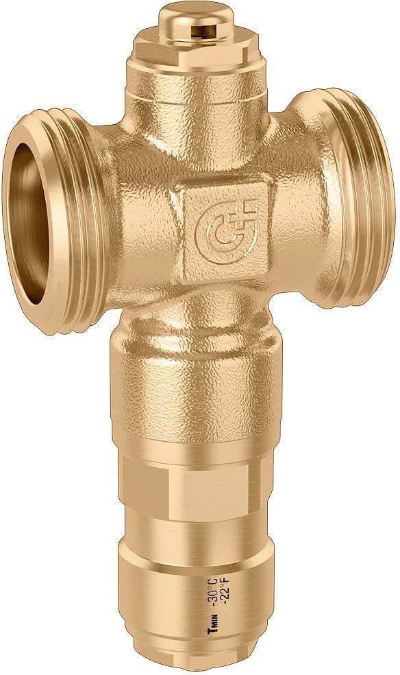 Vanne exogel ht 4/4" 90°