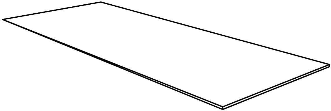 Tablet pour Vasque a poser combo/molto/puro 160X50 Solid blanc