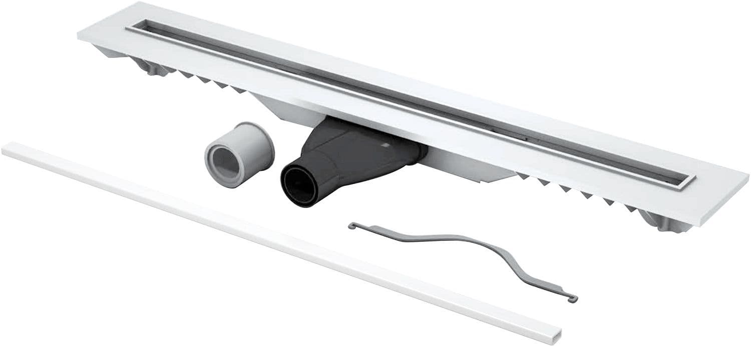 Vloergoot carrodrain liquid low 700MM WIT