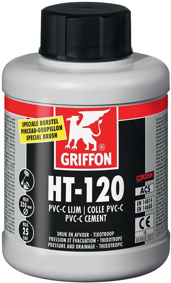 Colle PVC Griffon temperatures elevees 500ML