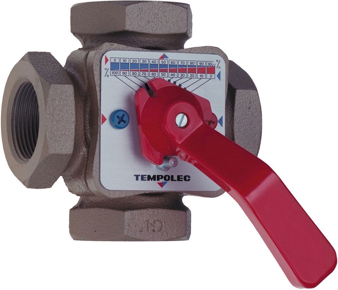 Vanne melangeuse 4 voies tempolec 3/4"