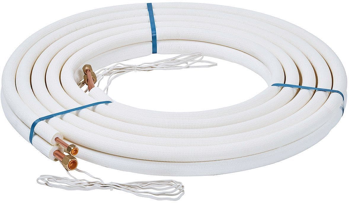 Geisoleerde duo-koelleiding met ebus-kabel voor WP VWL 75/5 Vaillant 10M 3/8"-5/8"