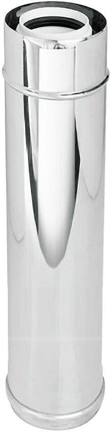 Uniflow concentrische buis 80/125MM 2000MM inox/pp