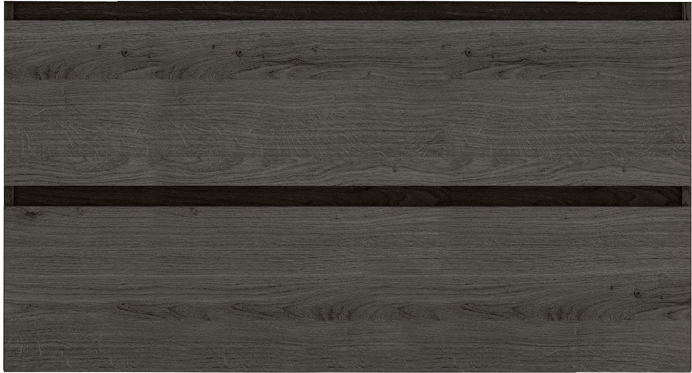 Sous meuble form 2 tiroirs 120CM CHENE graphit