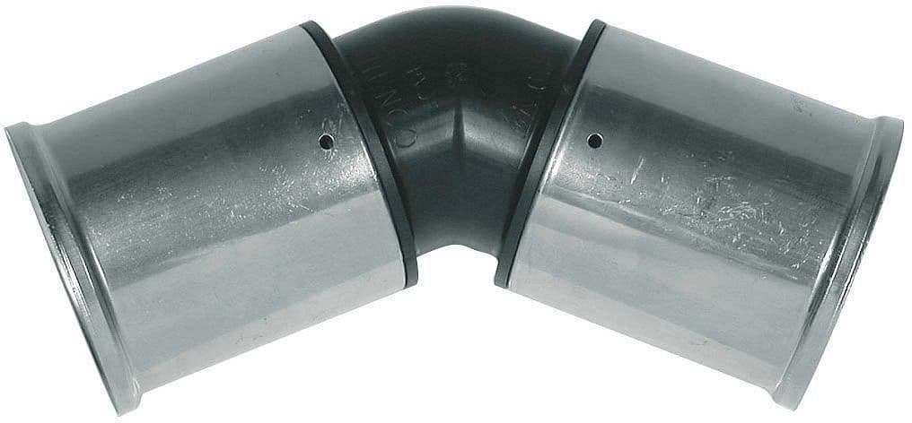 Coude a sertir 45° 50MM SYNTHETIQUE henc