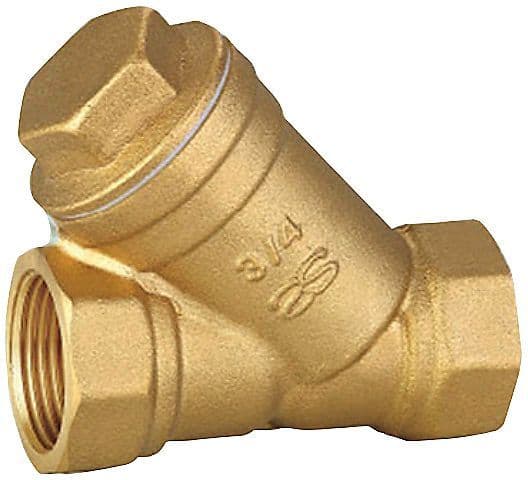 Koperen vuilfilter 3/4" 400 micron