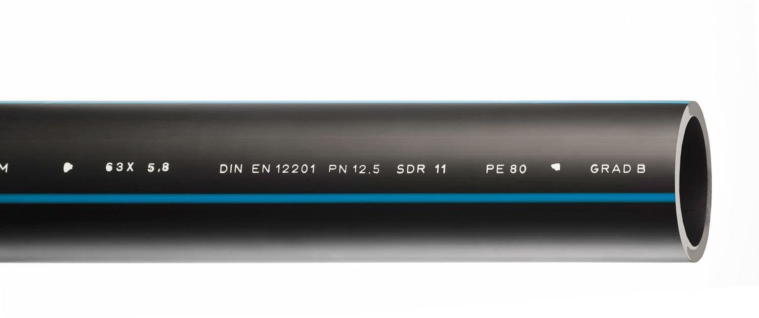 Tube HDPE eau potable 40-3,7MM rouleau 50M