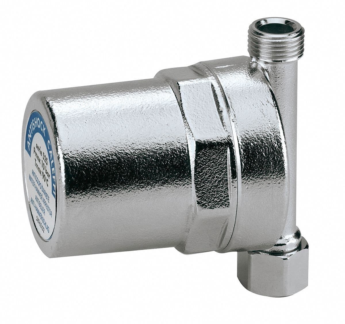 Waterslagdemper + losse moer 3/8"
