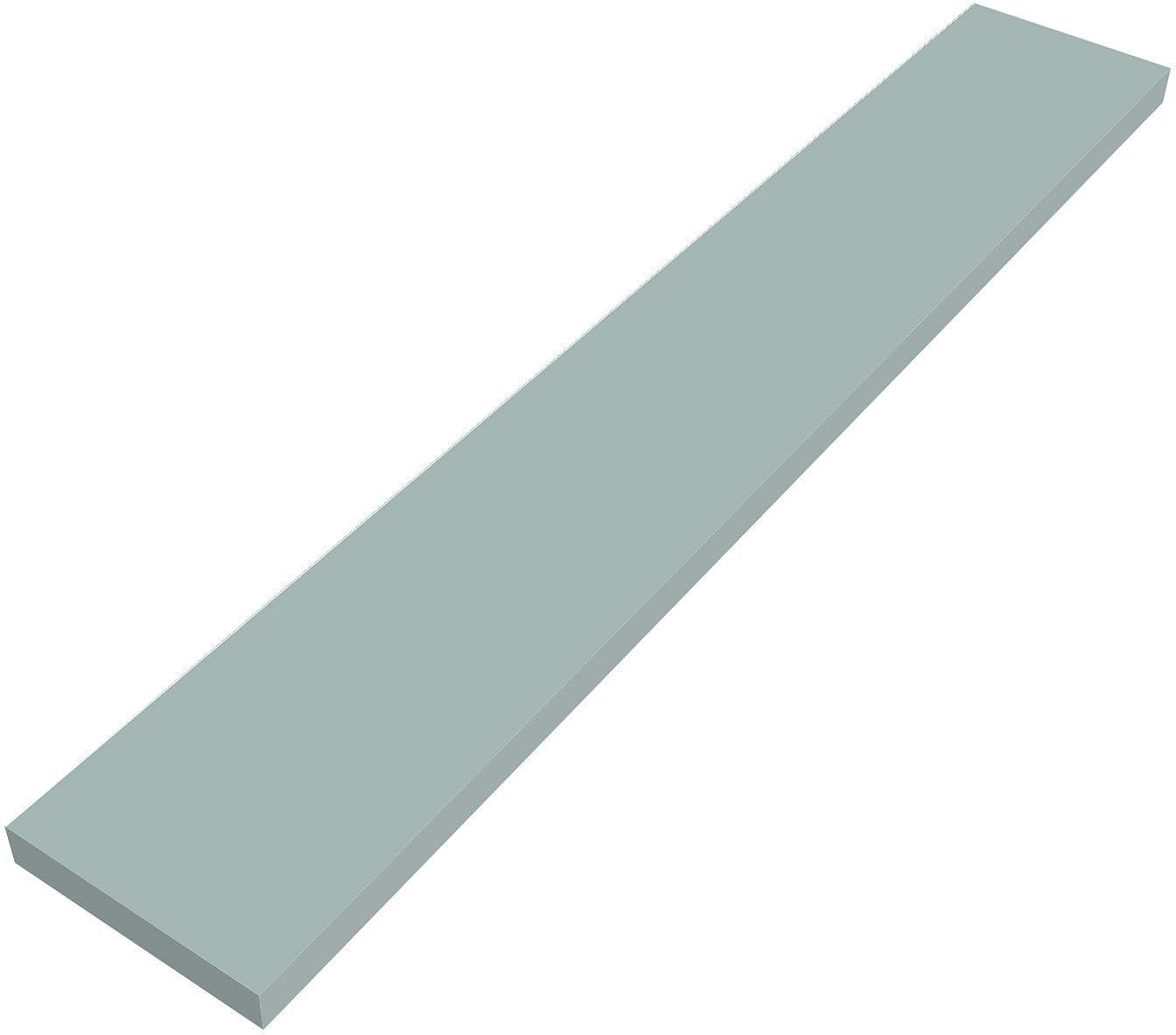 Tablette murale COFFEE 150X800X19MM jusqu'a 7KG Bleu azur doux mat
