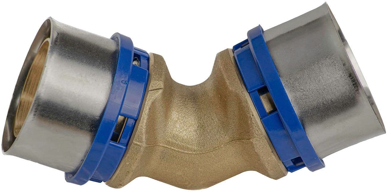 ELLEBOOG 45° 40MM ALUPEX