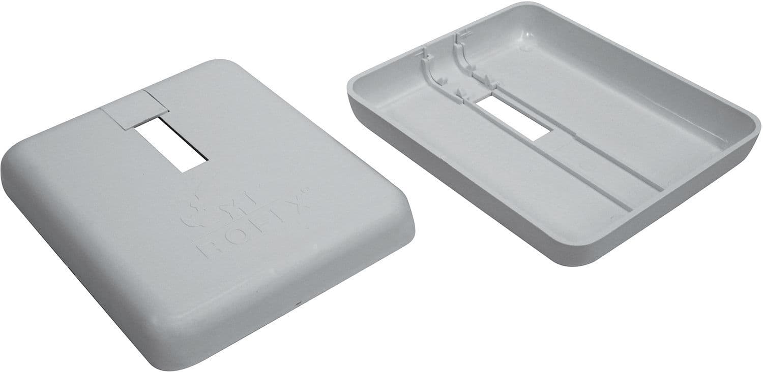 Jeu de plaques d'embase pour les consoles verticales