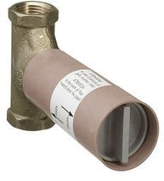 Robinet d'arret a encastrer hansgrohe/axor 3/4" 130L/MIN