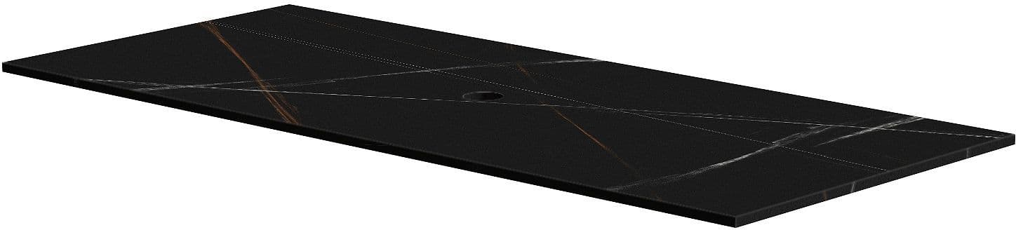 Tablet marbre ceramique puro L120 H1,2 1VIDAGE bamboo black