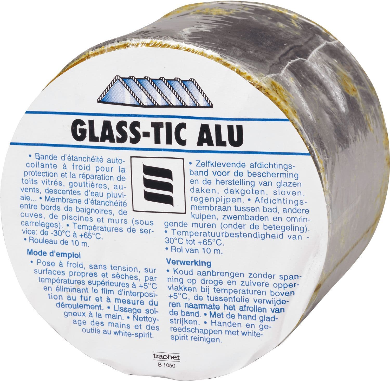 Glass-tic bande Alu 15CM rouleau 10M