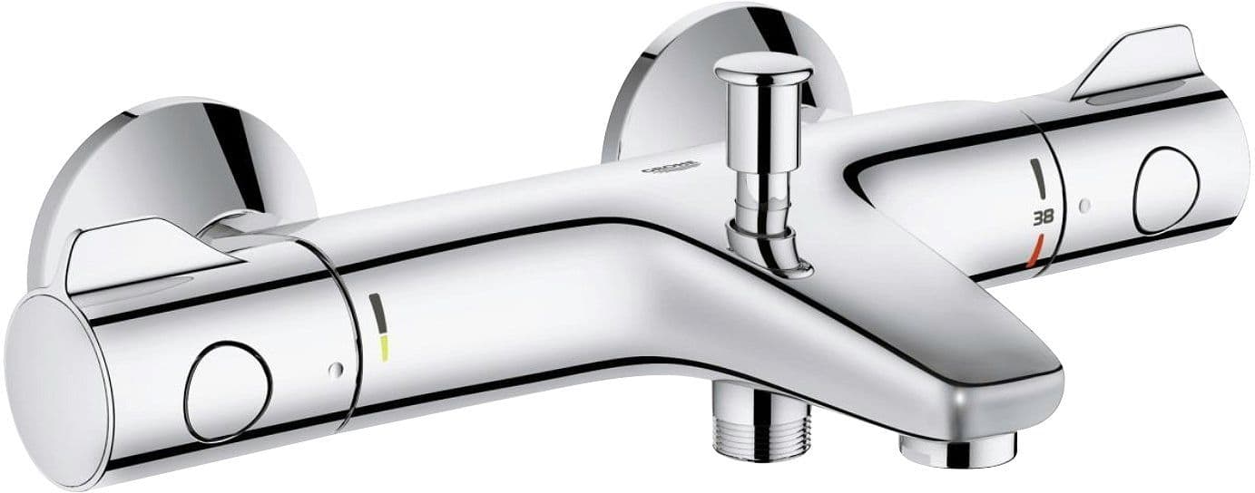 Thermostaat bad Grohtherm 800 Grohe CHROOM