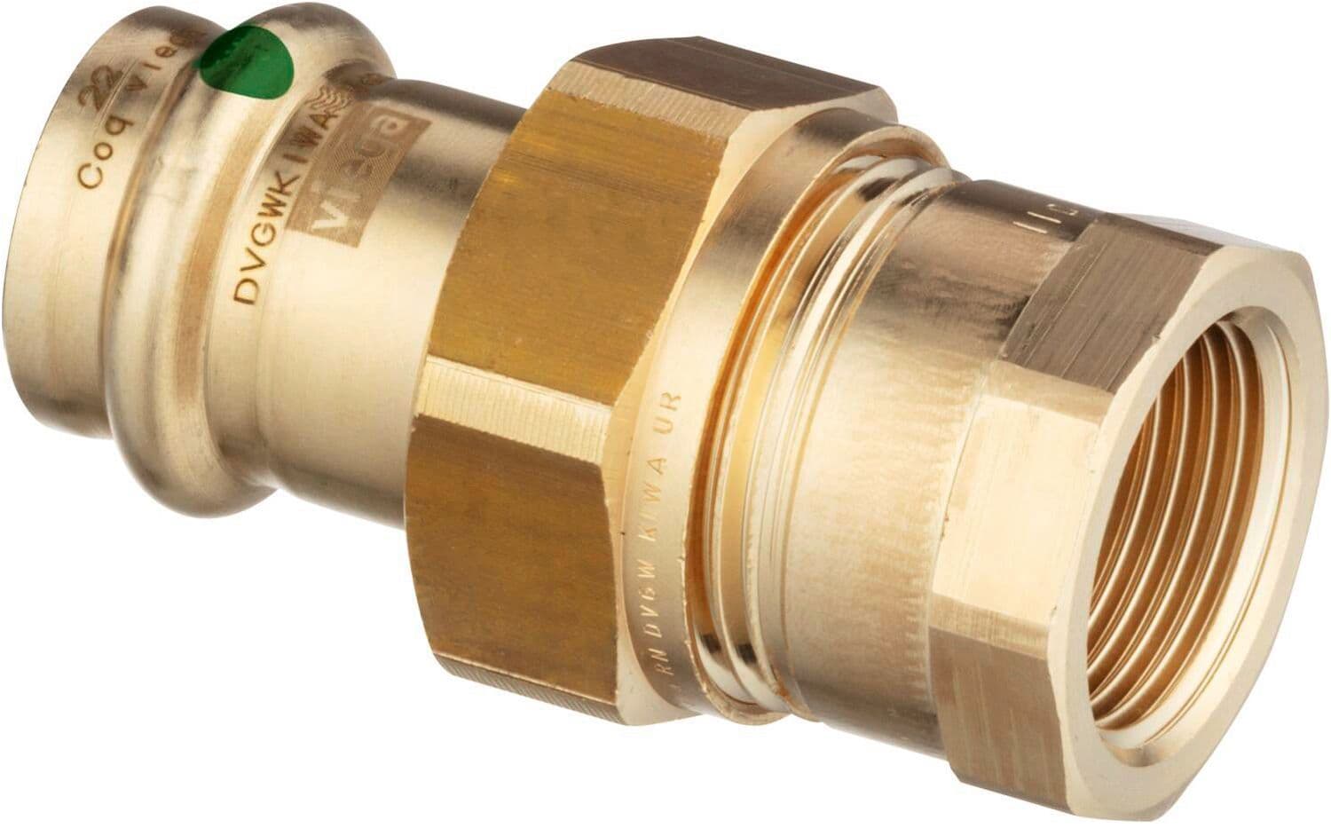 Raccord union 15MM 3/4"F profipress vieg