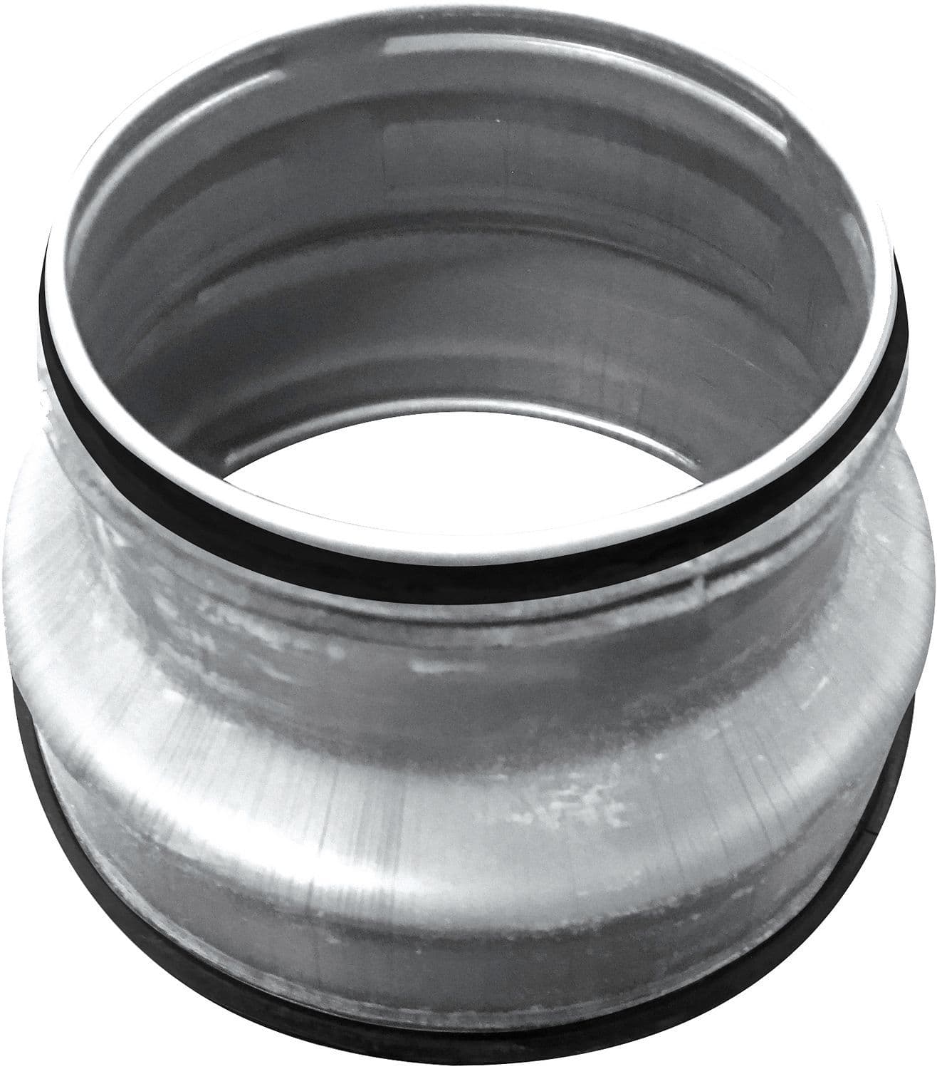 Spiral-d Galva reductienippel voor ventilatie 250-150MM