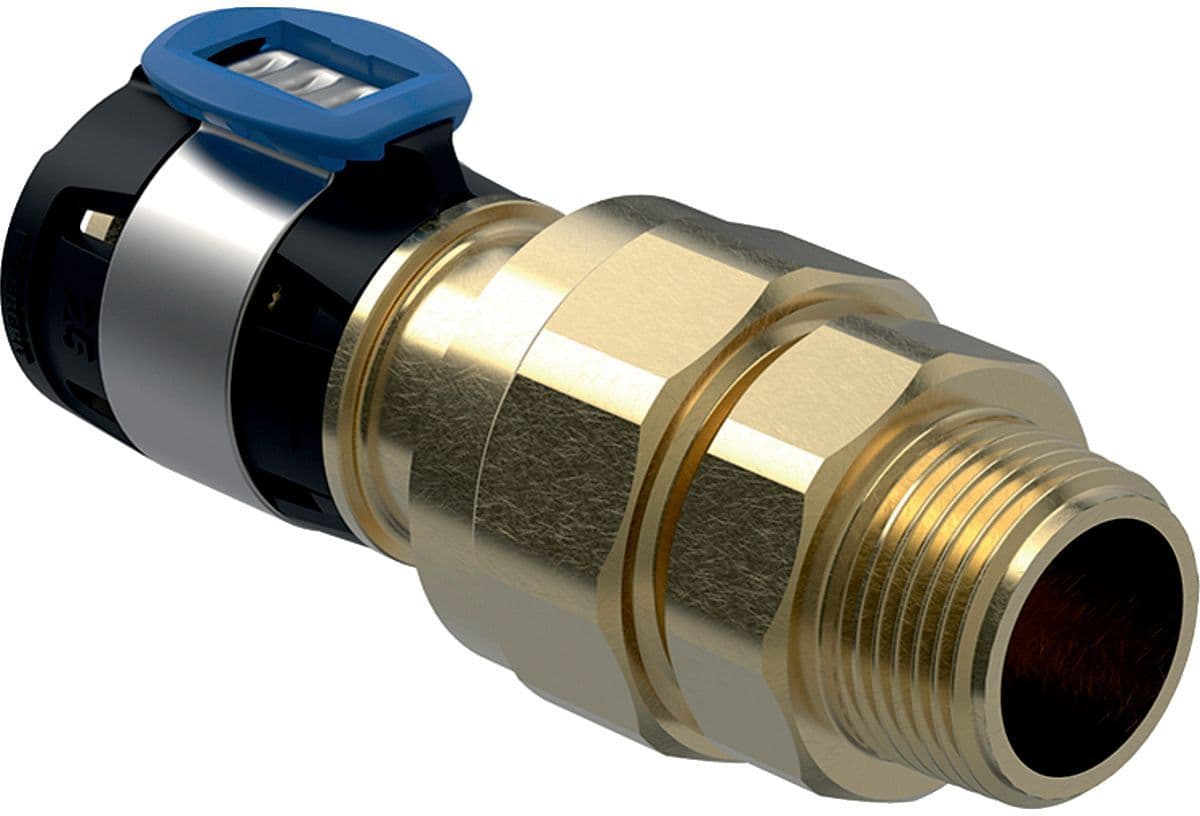 Raccord union 16MM-1/2"M FlowFit Geberit