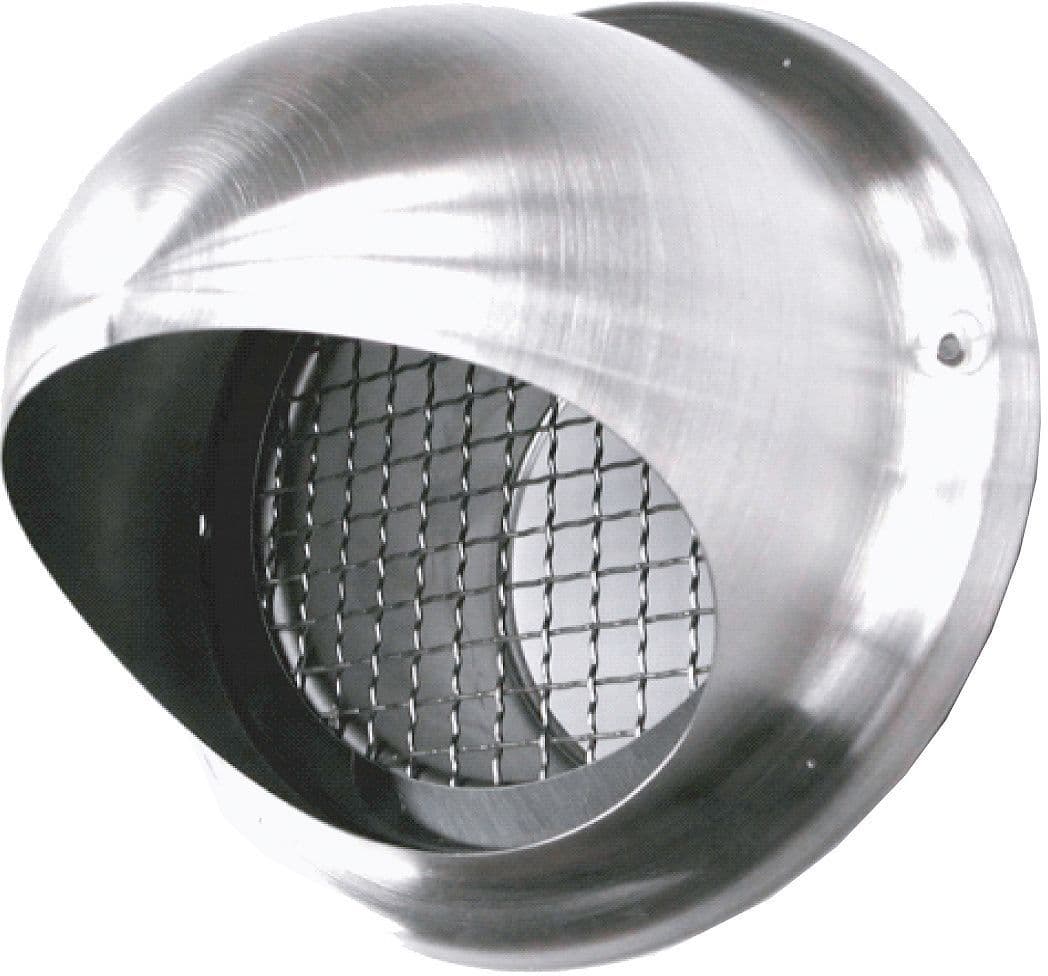 Grille de pulsion SV inox 125MM