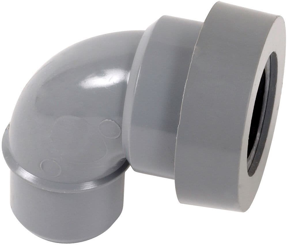 PVC coude + joint Mf 90° 32MM-32MM