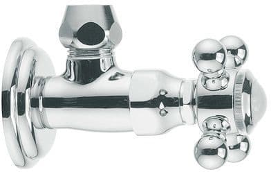 Robinet d'arret equerre 1926 kludi chrome