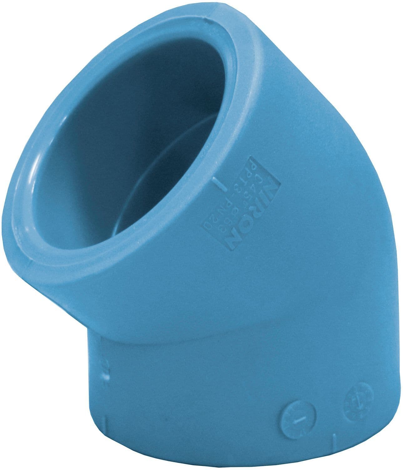ELLEBOOG 45° 110MM Niron nupi