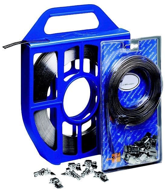 Slangklemband 9MM-KIT 5M
