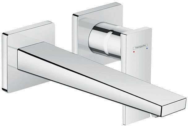 Set de finition mitigeur mural lavabo Metropol HG 225MM chrome