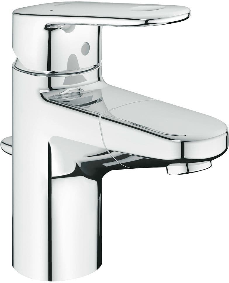 1GREEP Mengkraan lavabo europlus S-Size FG uitrekbare uitloop CHROOM