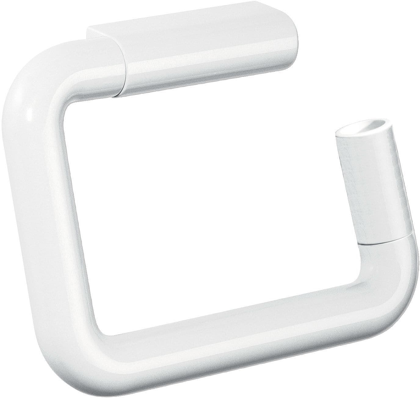 WC papierhouder of ring Hewi 477 met slot WIT