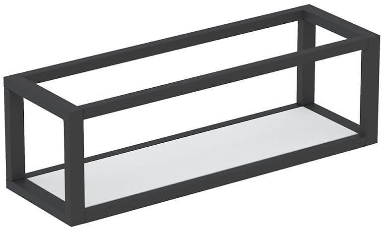 Tablet Grid 35X11CM cosmic mat zwart/solid