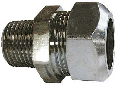 Acier ZINGUE a sertir raccord transition vsh 28-3/4"M