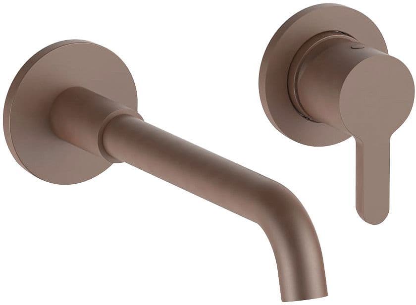 Set de finition mitigeur lavabo icona classic fantini 200MM mat Copper pvd