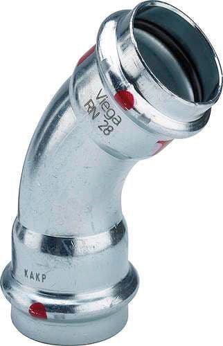 Coude 45°FF 54MM prestabo Viega