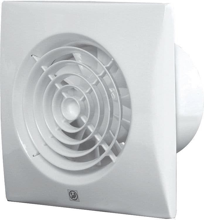 Ventilateur salle de bains +timer+sensor SILENT-100 cdz s&p