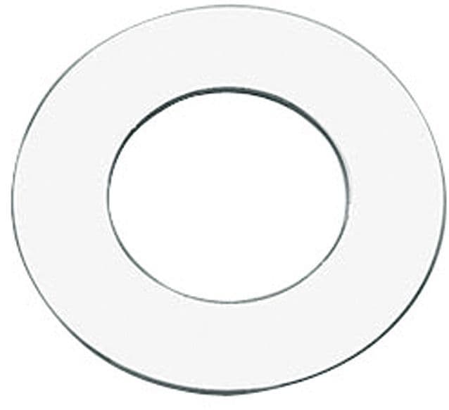 Rozet vola chroom 60MM - gat 39 mm