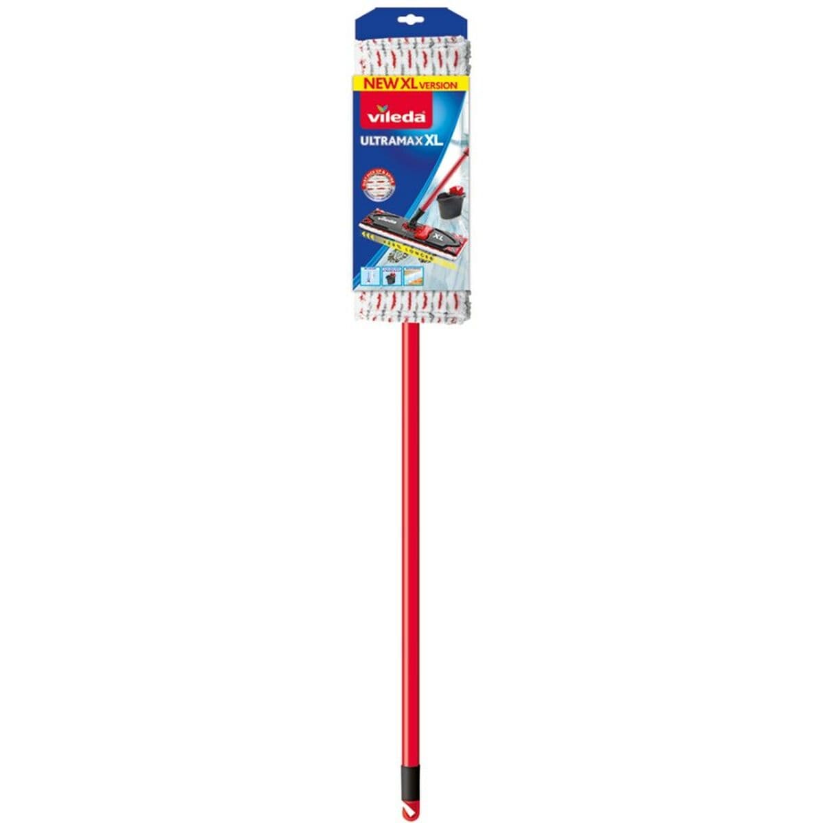 Vileda Ultramax XL Mop White and Red Microfibre