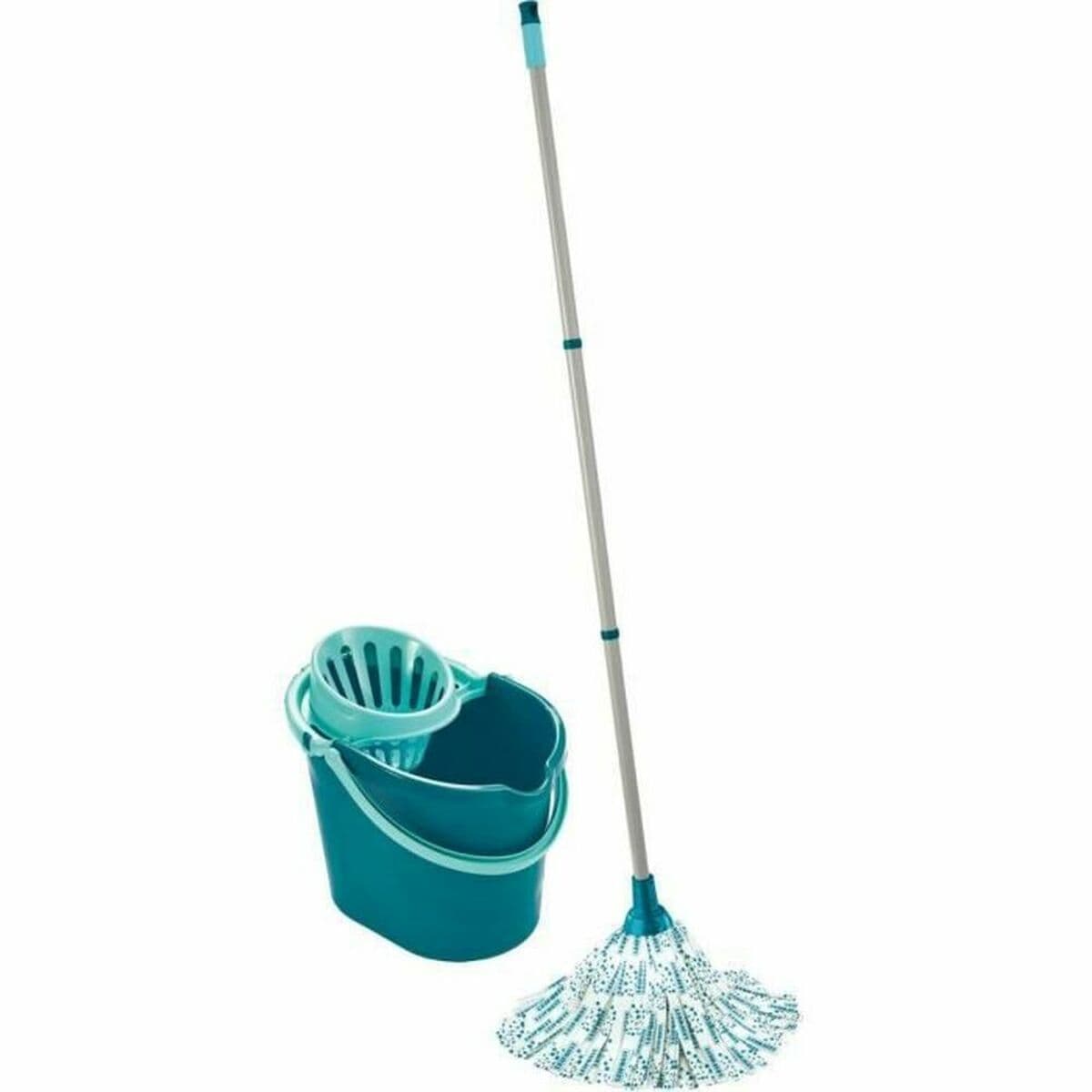 Eimer und Wischmop-Set Leifheit Classic Mop 56792 Viskose Kunststoff 12 L