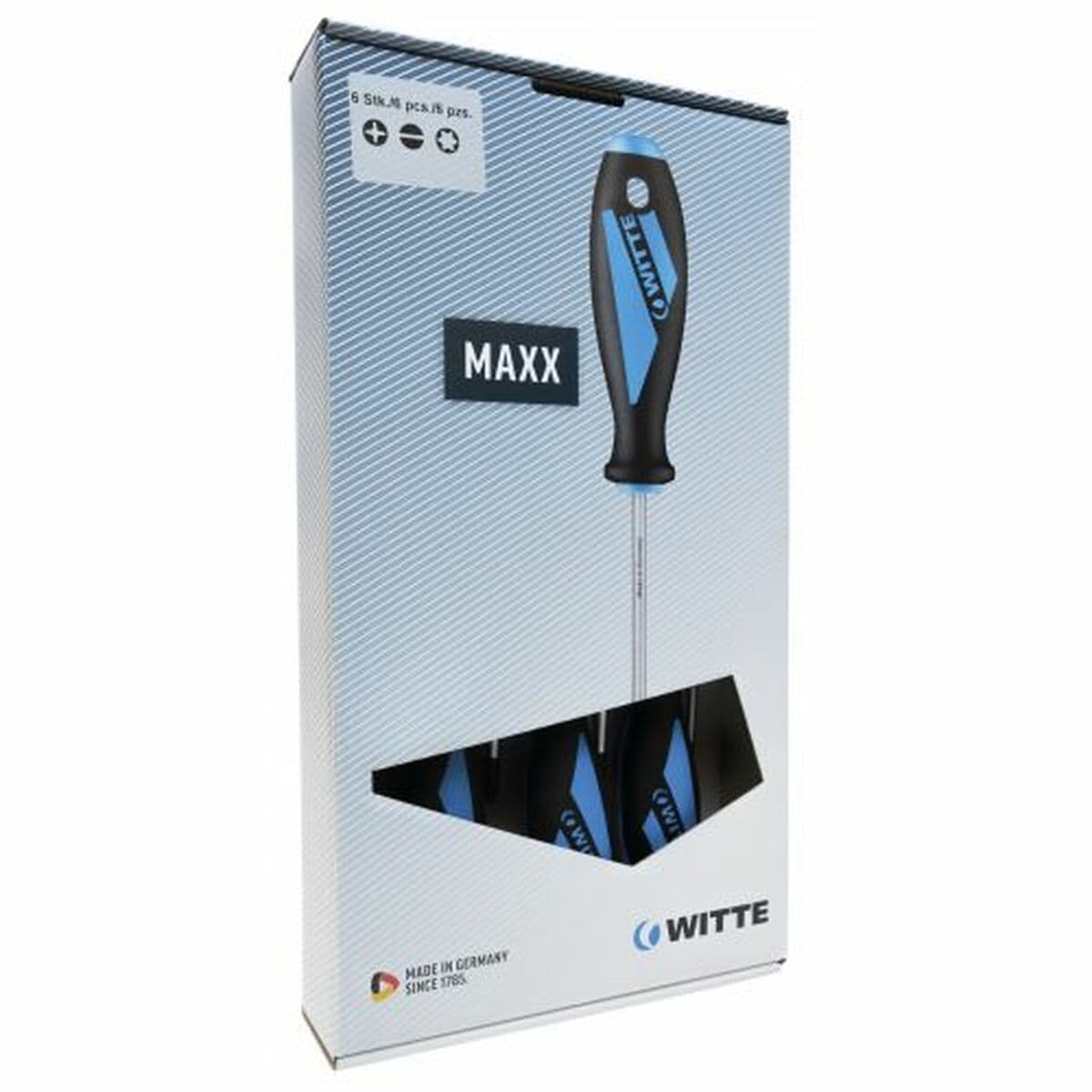 Torx-Schraubendrehersatz WITTE 6-teilig