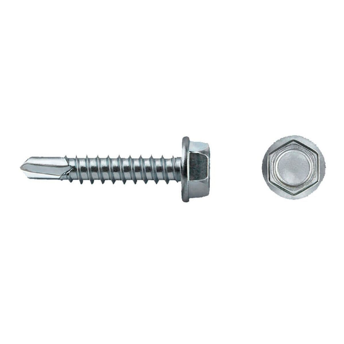 Doos schroeven CELO 7504k 6,3 x 50 mm Zeskant Verzinkt (100 Stuks)