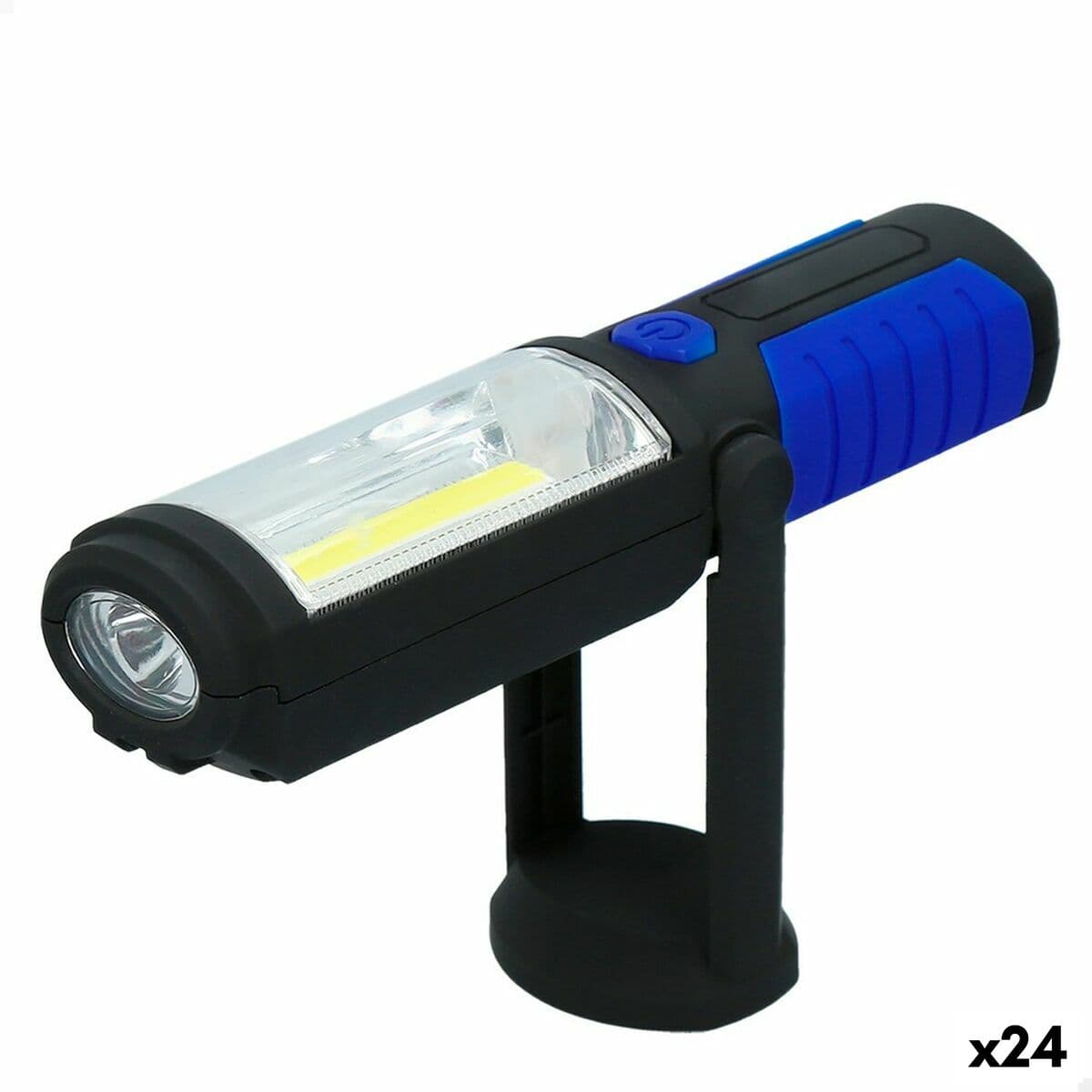 Aktive LED Taschenlampe Magnetisch Verstellbar (24 Stück)
