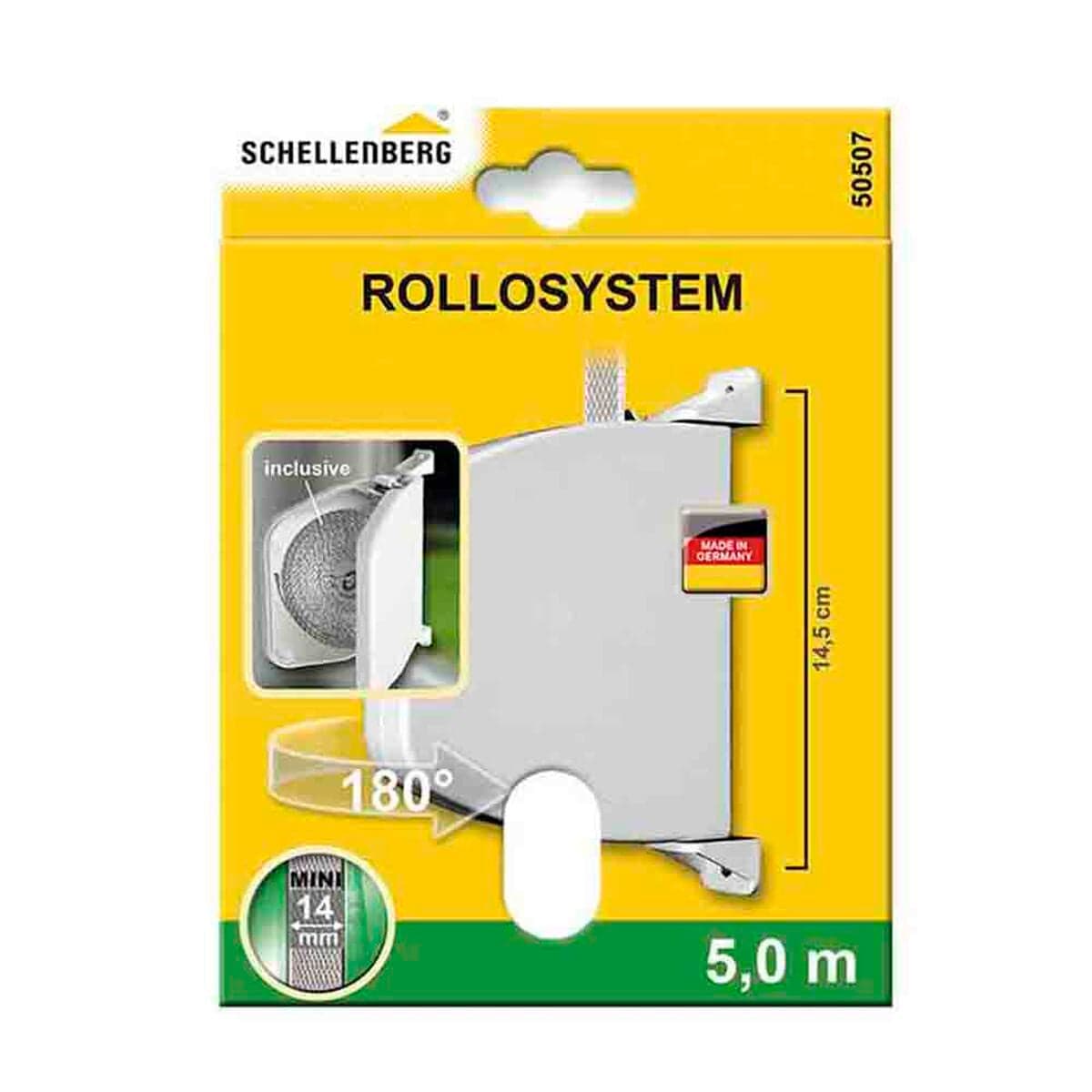Pelle à poussière Schellenberg sangle de volet roulant
