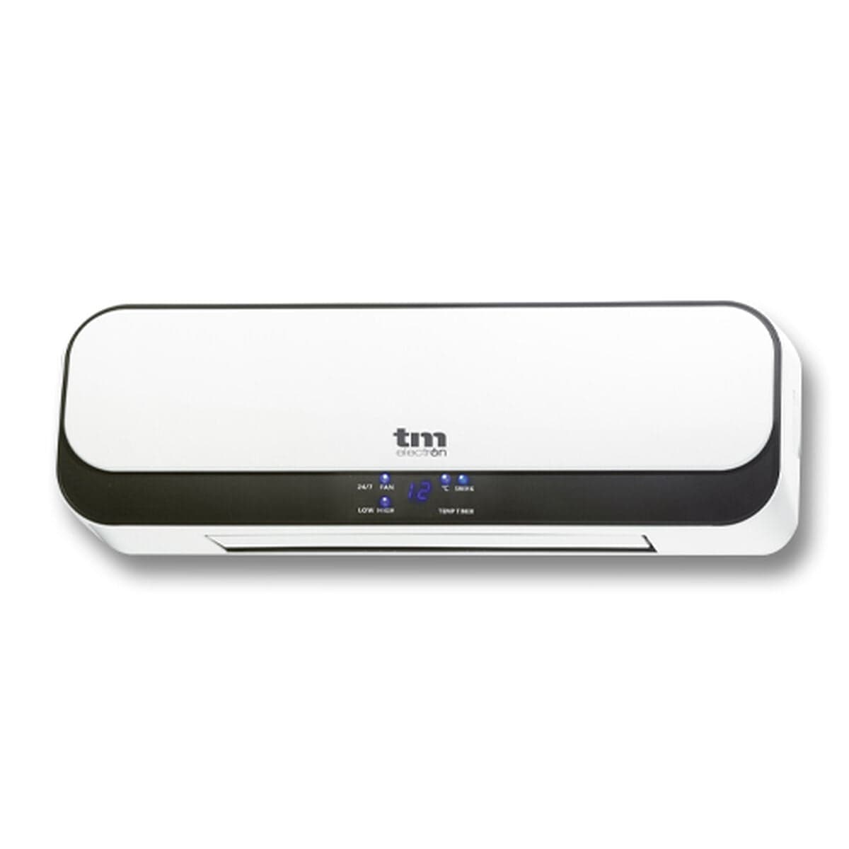 Elektrische Wandheizung TM Electron 2000 W Schwarz/Weiß