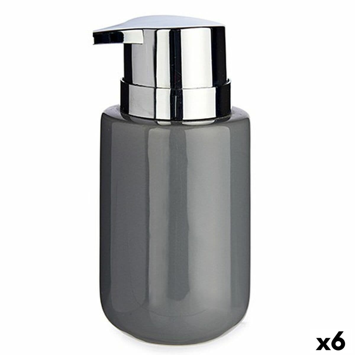 Berilo Seifenspender grau silber 350 ml