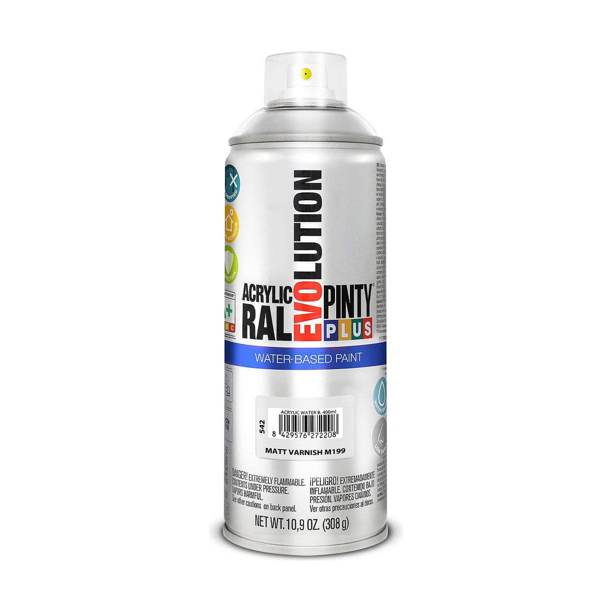 Sprühfirnis Pintyplus Evolution M199 Matt Wasserbasis 400 ml Farblos