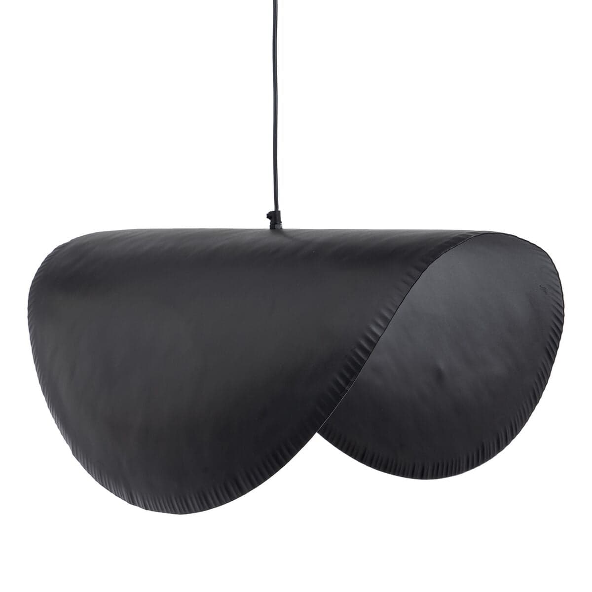 Deckenleuchte Schwarz Aluminium 220-240 V - 82 x 36 x 35 cm