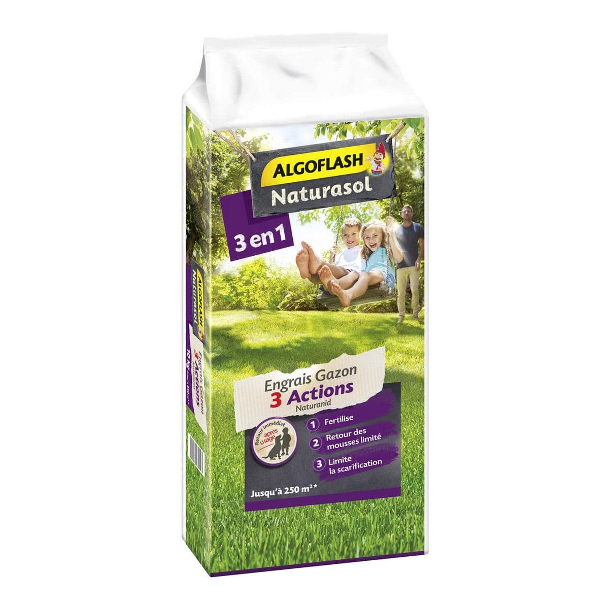 Pflanzendünger Algoflash AG3BIO250 Rasen 3-in-1 10 kg