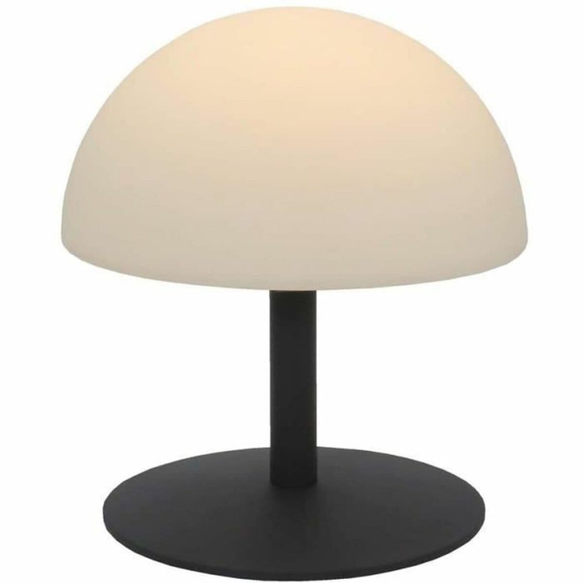 Lampe de bureau Lumisky Neptune Rock plastique gris foncé