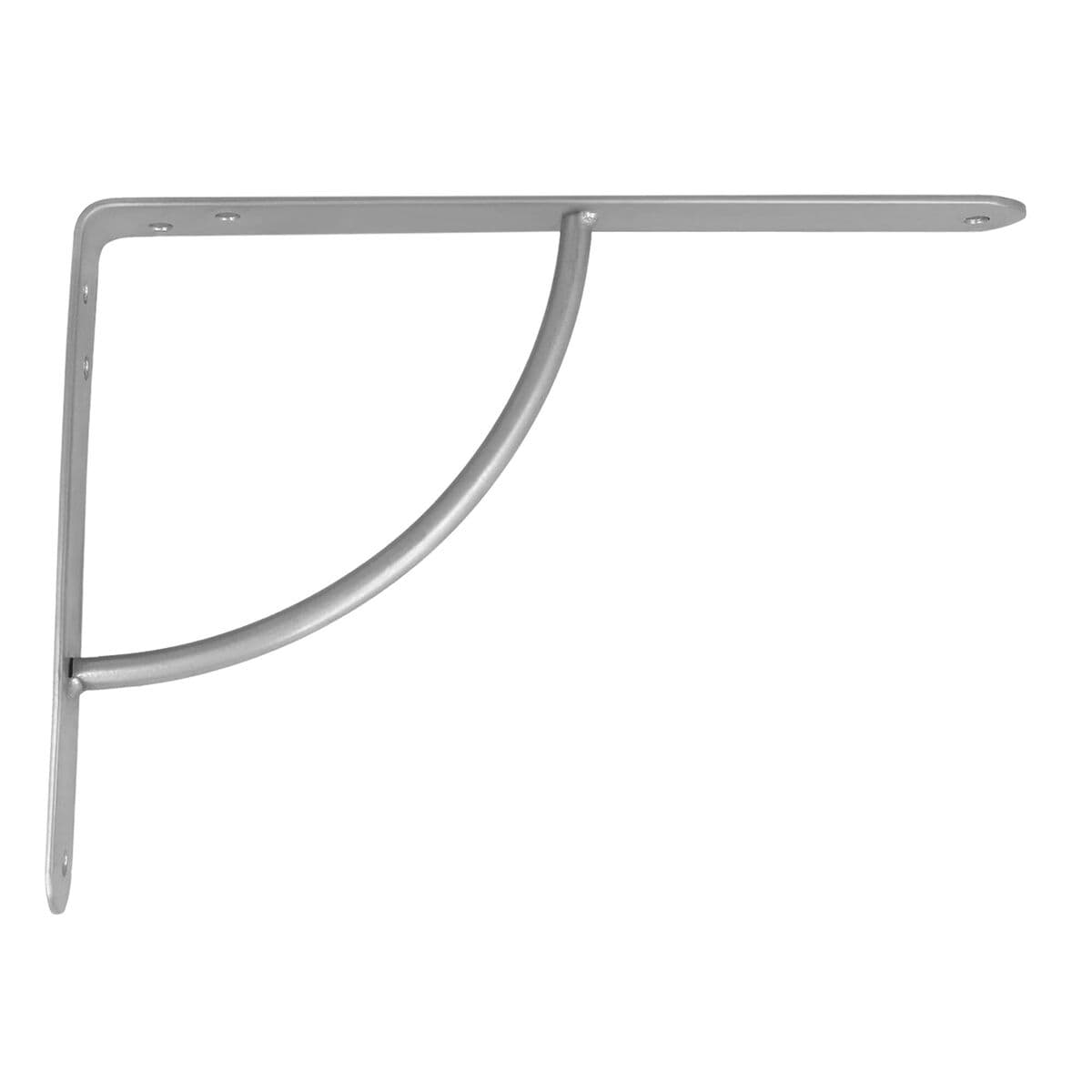 Wandkonsole AMIG 12-8851 für Regale Grauer Stahl (25 x 20 cm)